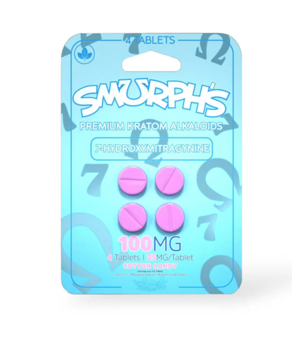 Smurph's 4 Tablets Cotton Candy