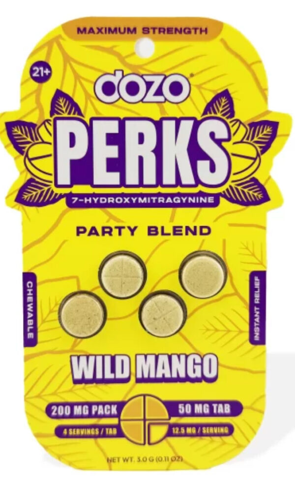 Dozo Perks Party Blend 4 Count